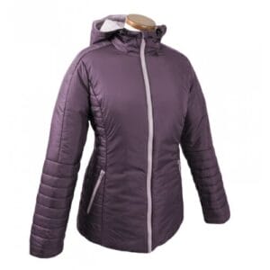 Mamalila Winter-Steppjacke Aubergine